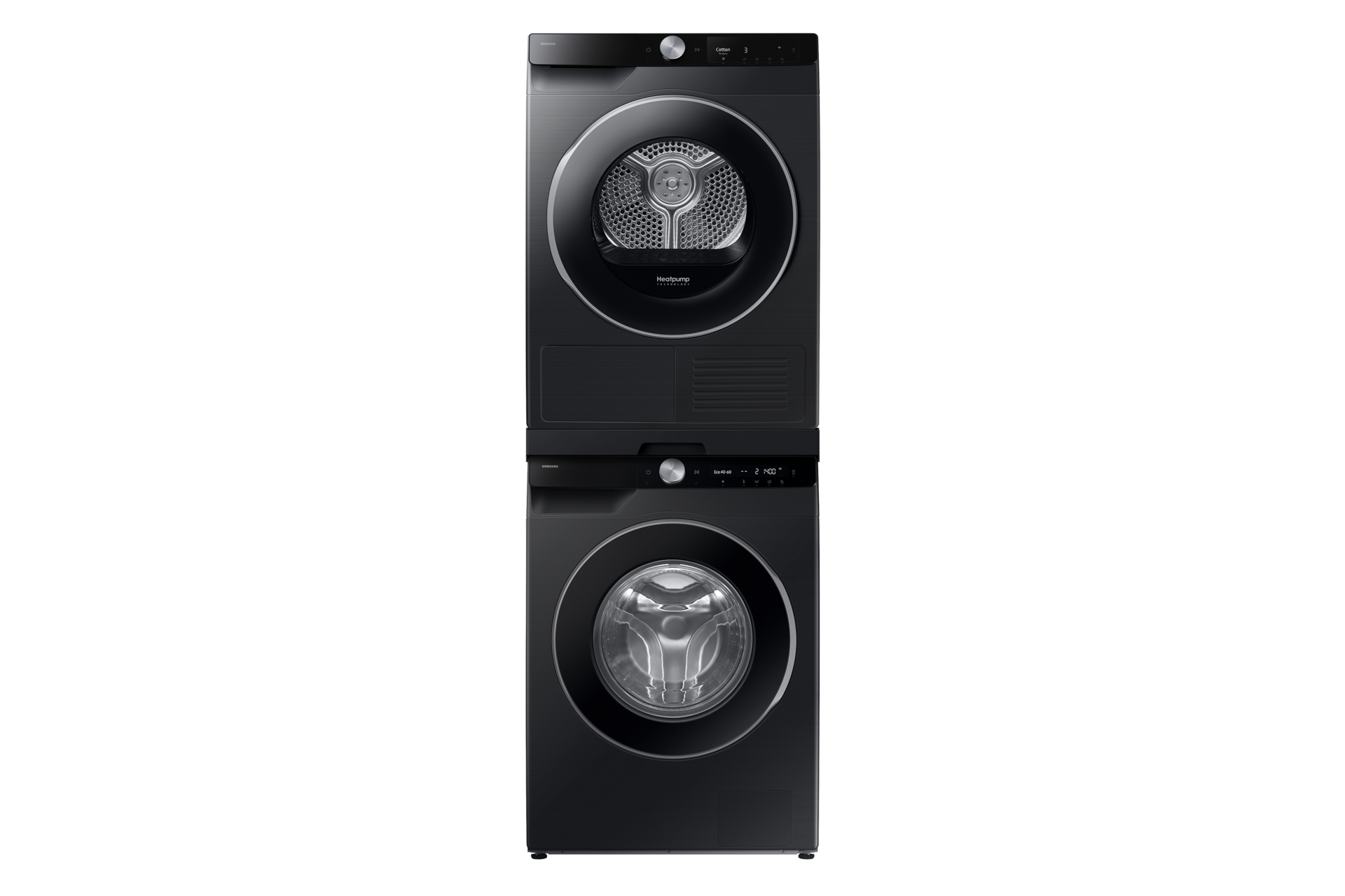 Laundry with SmartThings AI Energy mode and Grade A Energy Efficiency Front-Set2 Black 