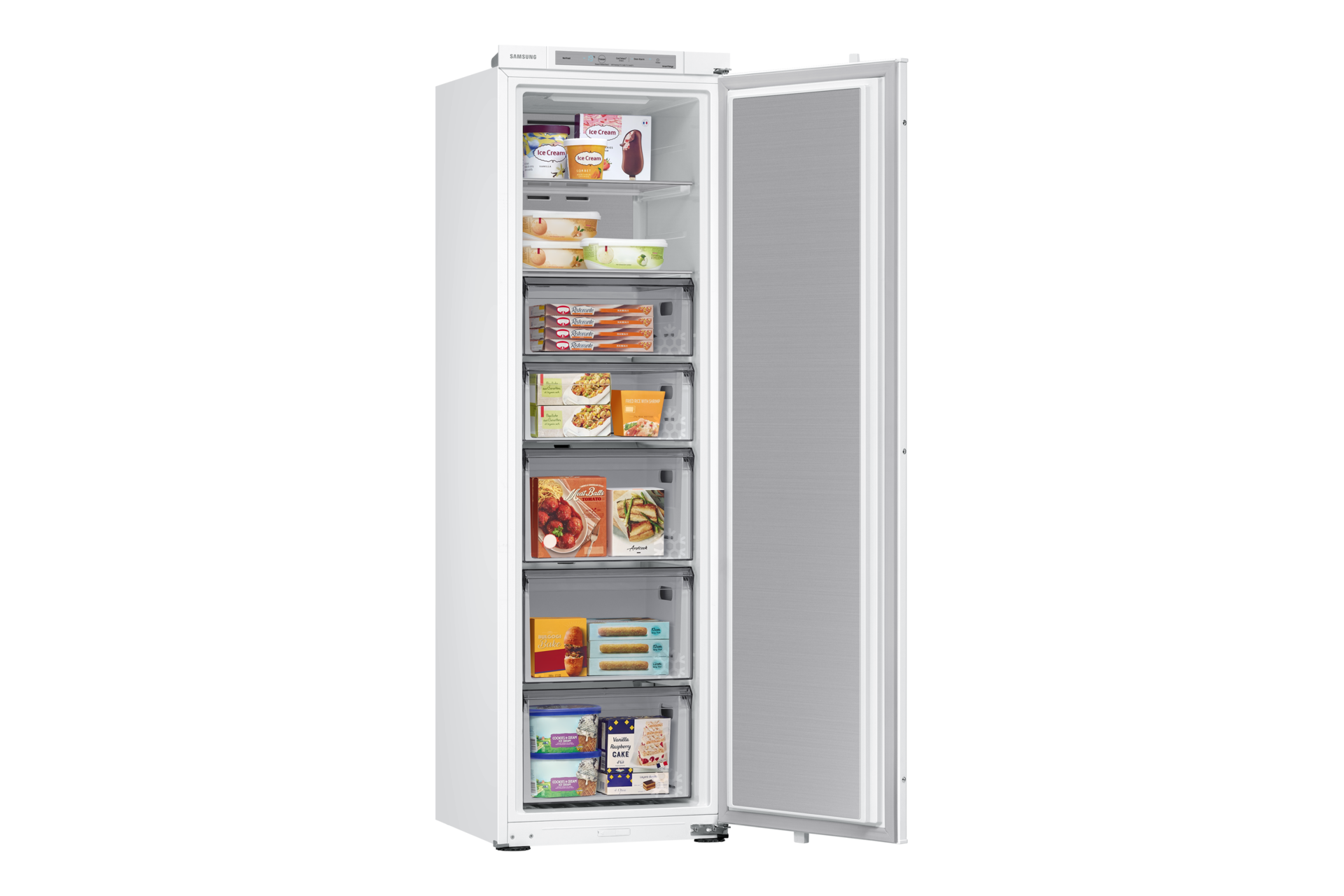 BRR6000B Built in 1Door Freezer with SmartThings Cool-Select-Freeze White 
