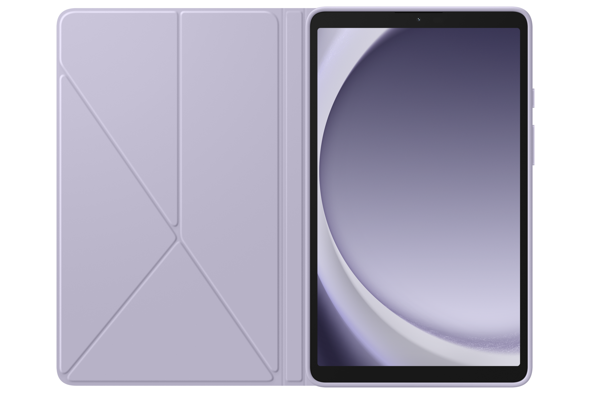 Capa Book Cover Galaxy Tab A9 Front-Open White 