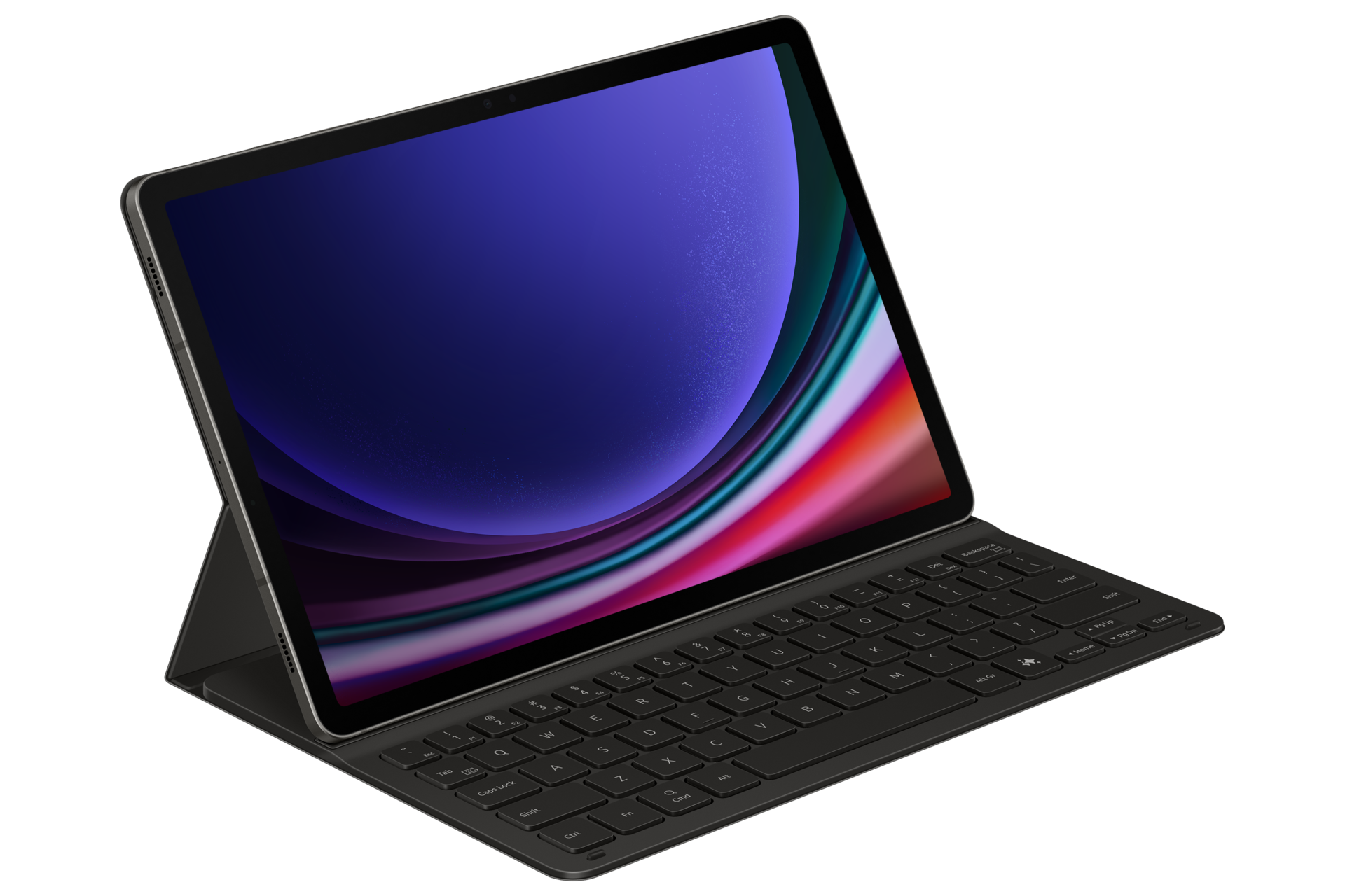 Capa Teclado Slim Tab S10 FE / S10 Lite / S9 / S9 FE Standing1 Black 