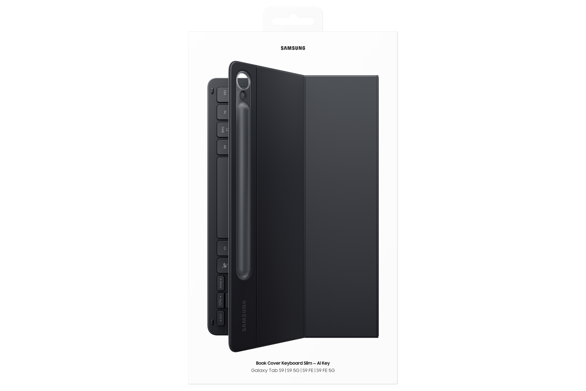 Capa Teclado Slim Tab S10 FE / S10 Lite / S9 / S9 FE Package Black 