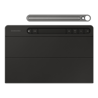 Capa Teclado Slim Tab S10 FE / S10 Lite / S9 / S9 FE Changeble-Pen-Holder Black 