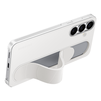 Capa Standing com Fita Galaxy S25 FE  Dynamic White 