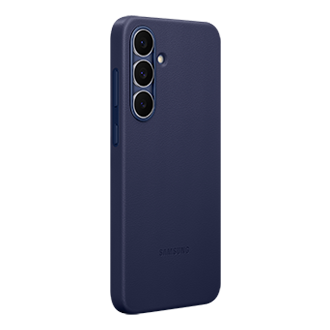 Capa Pele Vegana Galaxy S25 FE Dynamic Mystic Blue 