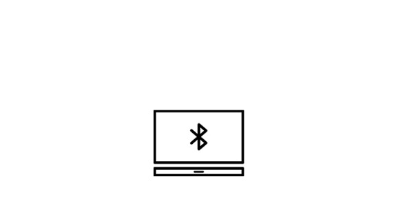 Ligação Bluetooth à TV