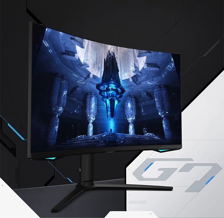 Monitor Gaming 32'' Odyssey G7 UHD Curvo | Samsung Portugal