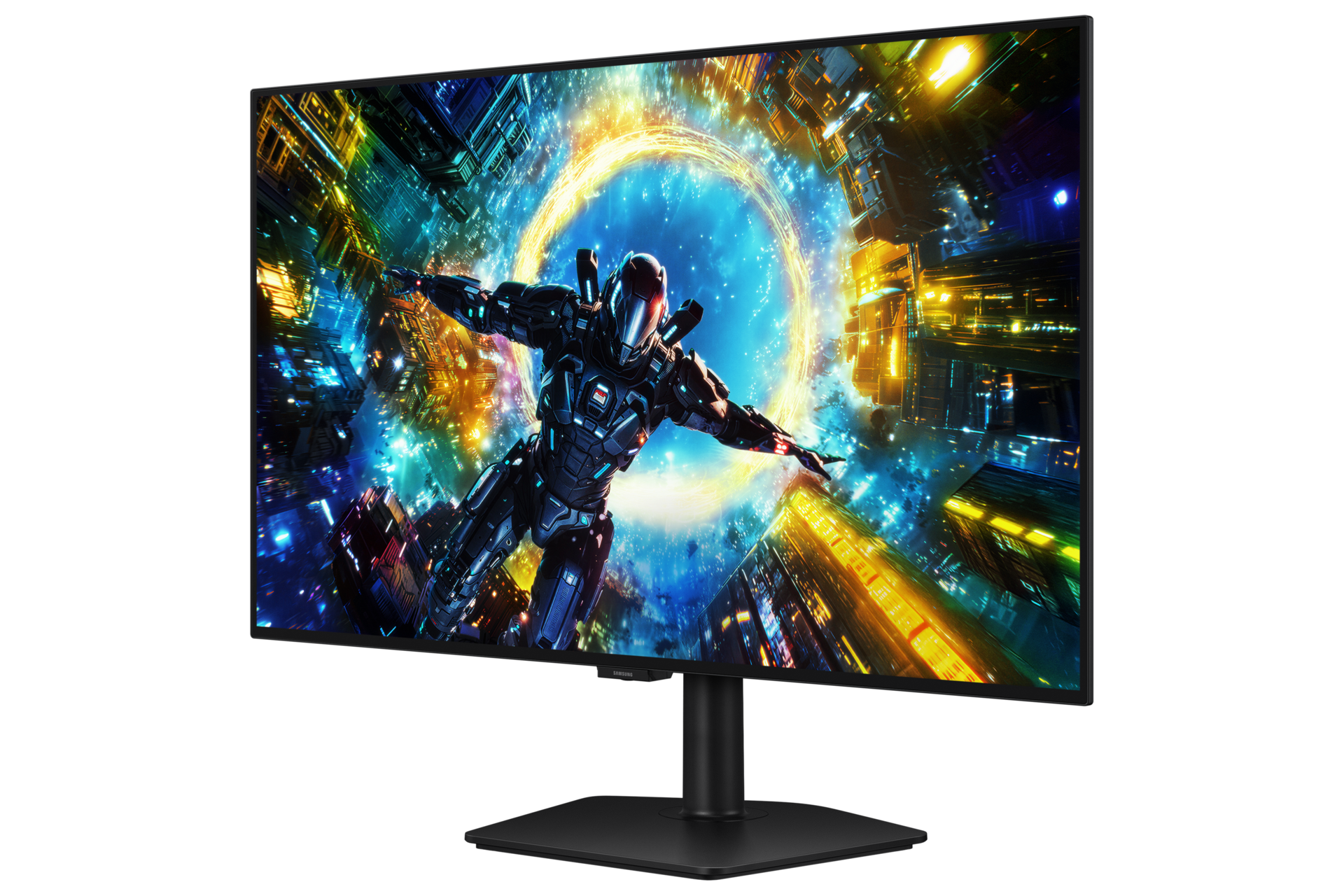32 Inch Odyssey OLED G7 G73SH 4K 165Hz / FHD 330Hz Gaming Monitor R-perspective Black 
