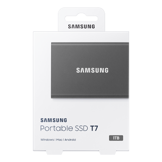 SSD Portátil T7 gray | Samsung Portugal