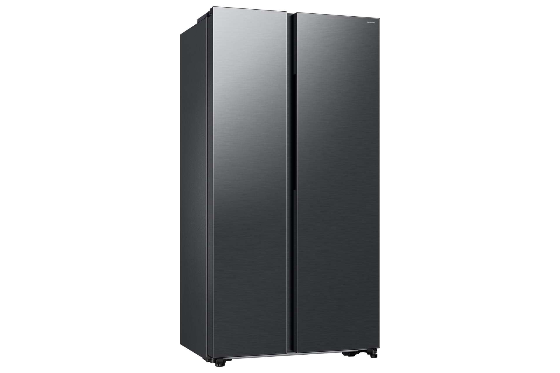 583L Frigorífico Americano Modo Energia IA SmartThings, Antracite L-Perspective Black 