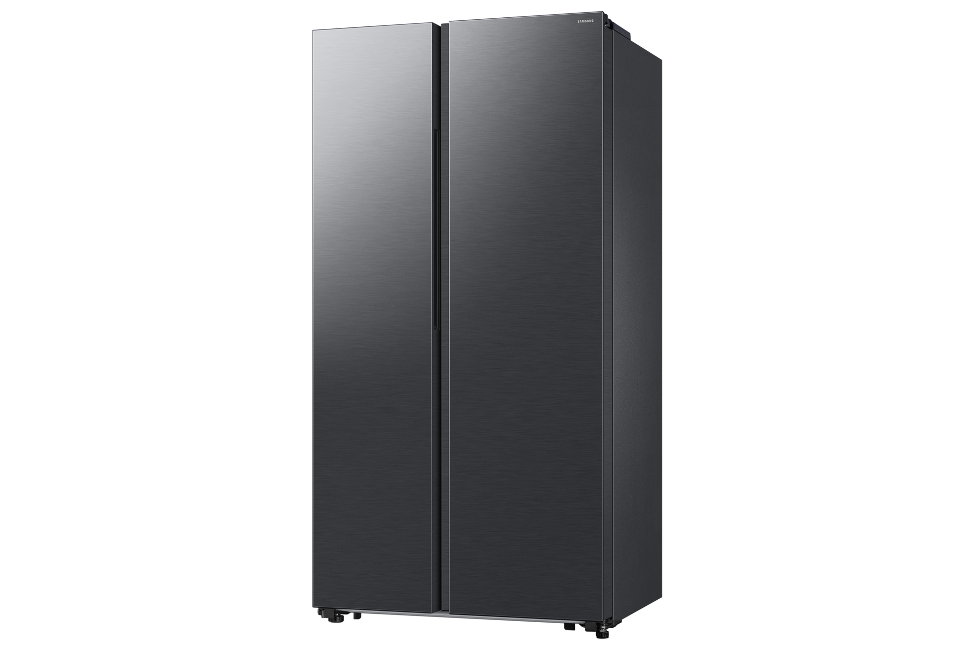 583L Frigorífico Americano Modo Energia IA SmartThings, Antracite R-Perspective Black 