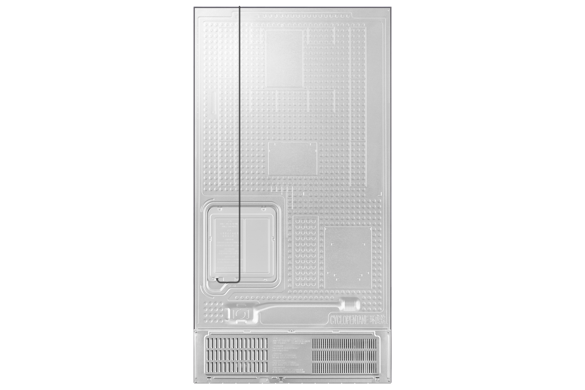 583L Frigorífico Americano Modo Energia IA SmartThings, Antracite Back Black 