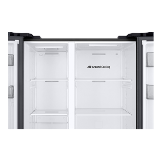 583L Frigorífico Americano Modo Energia IA SmartThings, Antracite Detail2 Black 