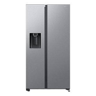 Frigorífico Side by Side Tecnologia SpaceMax™ 635L Inox Aço Inox de Fácil Limpeza