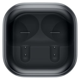 Galaxy Buds4 Pro Case-Closed-w-o-units Black 