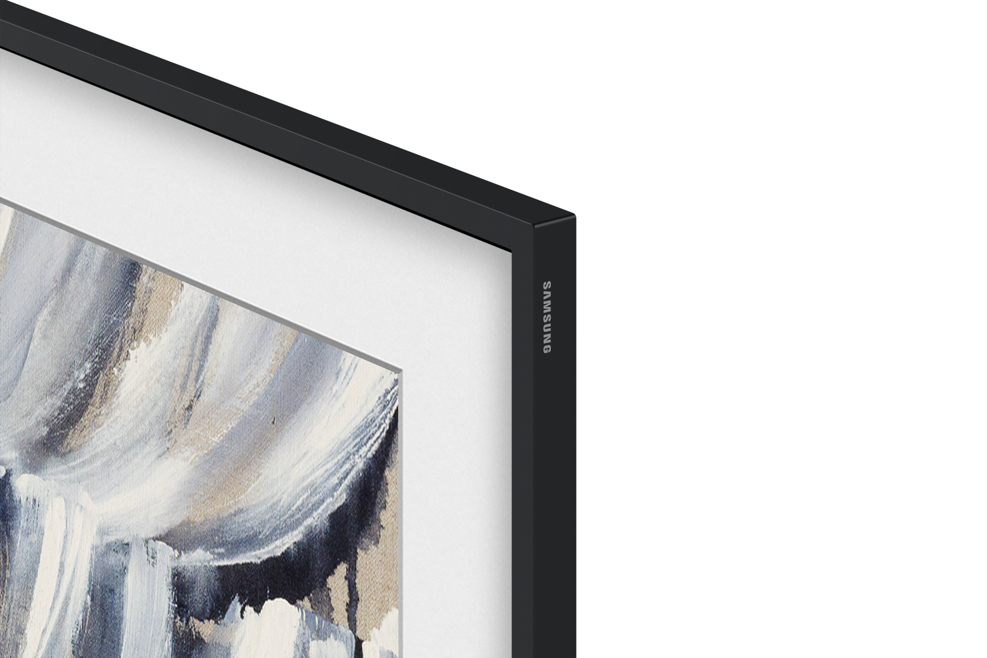 {size} The Frame LS03HE 4K Samsung Vision AI Smart TV (2026) Detail Black 
