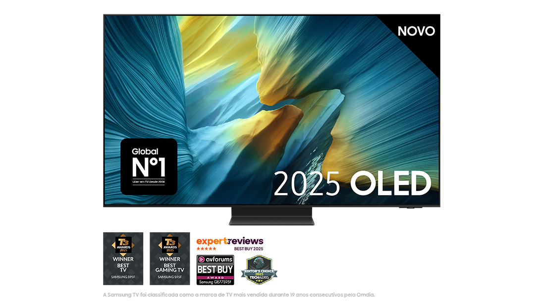 TV 83" OLED 4K S95F (Smart TV AI - 2025) Graphite