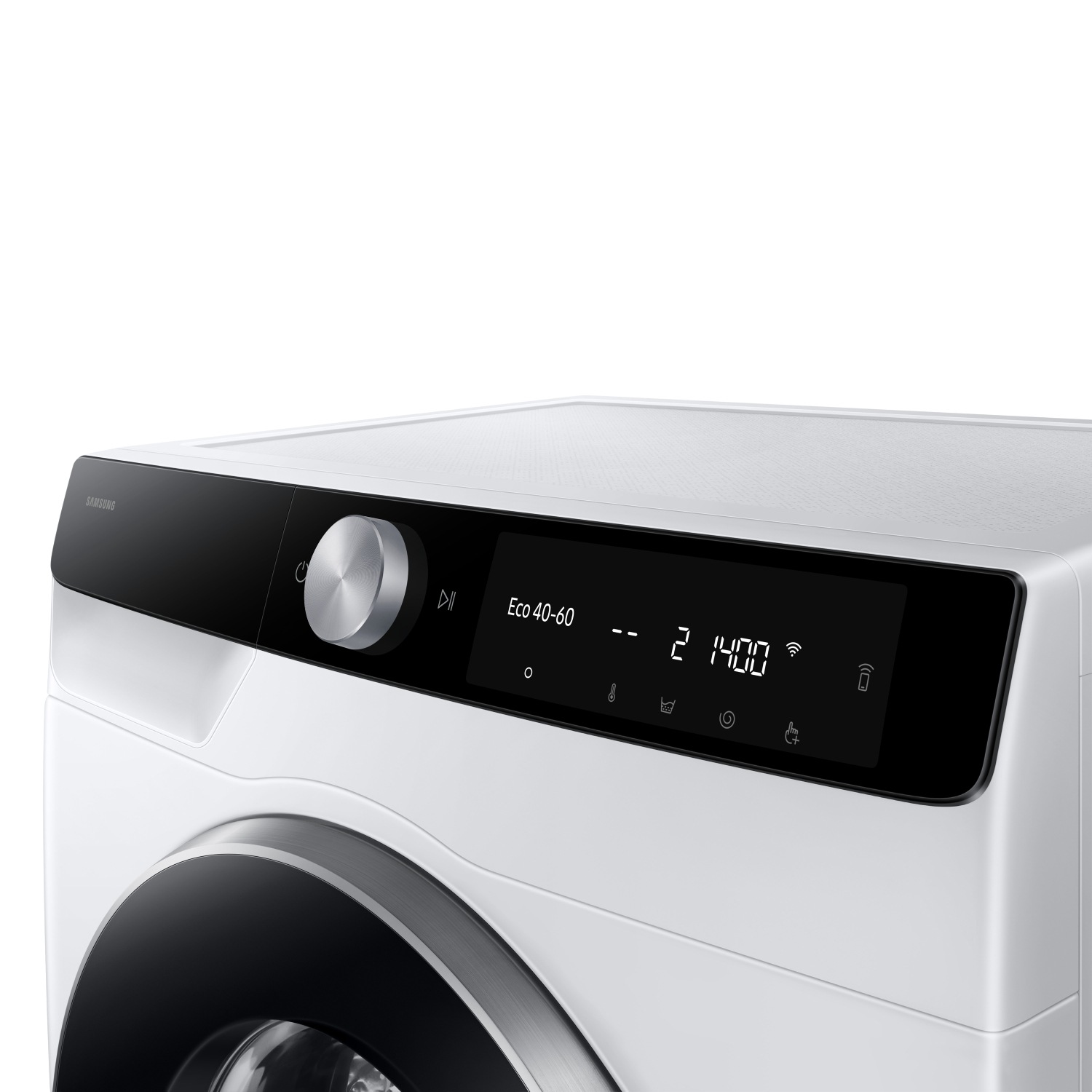 Máquina de Lavar Roupa 9kg AI EcoBubble™, Dispensador Detail White 