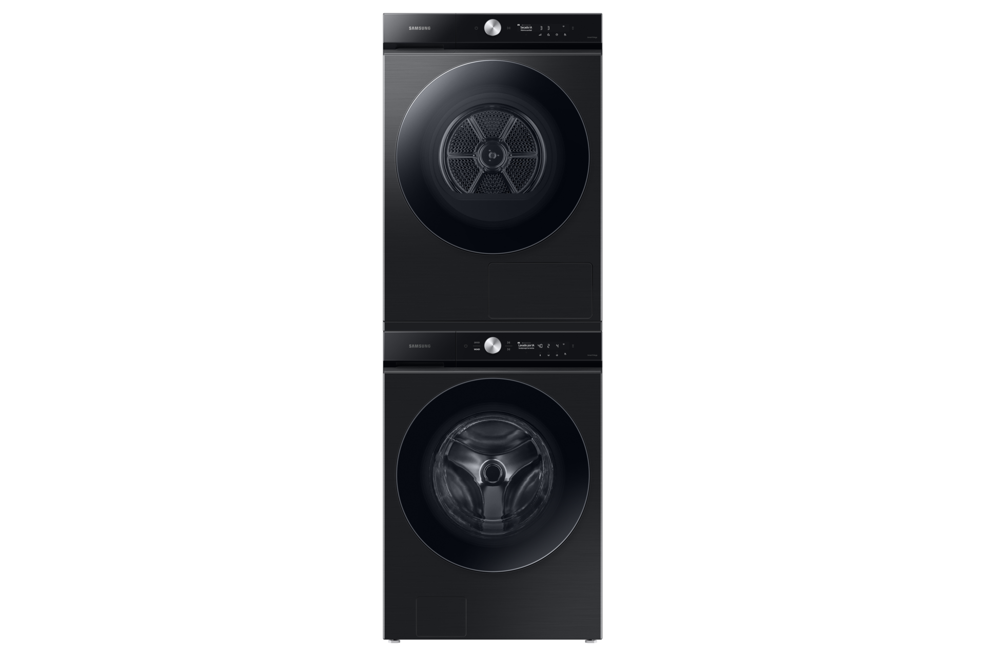 BESPOKE AI Dryer with Hybridheatpump, Auto Open Door, AI Dry Front-On-Set Black 