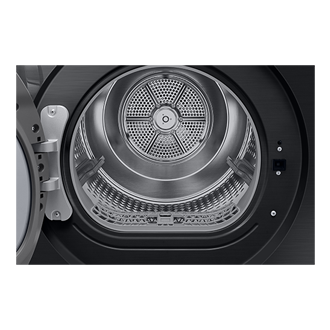 BESPOKE AI Dryer with Hybridheatpump, Auto Open Door, AI Dry Detail1 Black 
