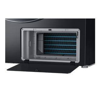 BESPOKE AI Dryer with Hybridheatpump, Auto Open Door, AI Dry Detail2 Black 