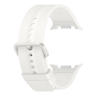 Sport Band (M/L) for Galaxy Watch9 (Watch8) Back-Perspective Cream 