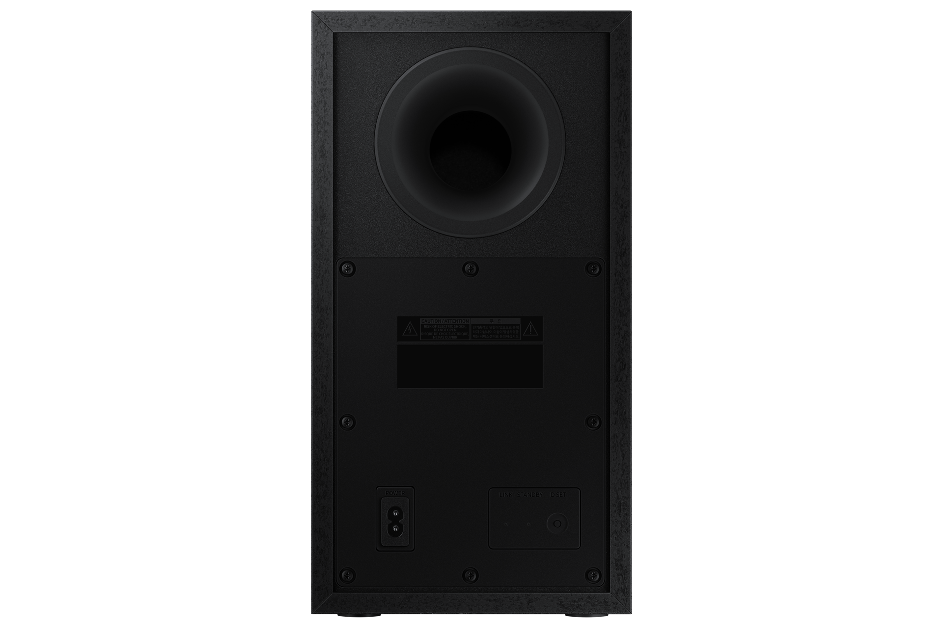 subwoofer-back Black