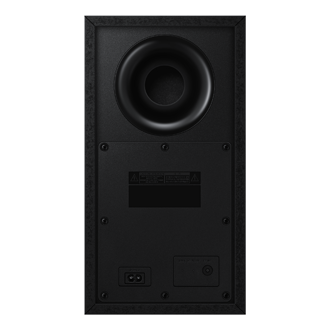 B-series Soundbar HW-B450F 2.1 ch Subwoofer (2025) Subwoofer-Back Black 