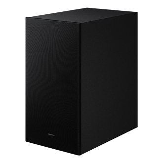 B-series Soundbar HW-B450F 2.1 ch Subwoofer (2025) Subwoofer-R-Perspective Black 
