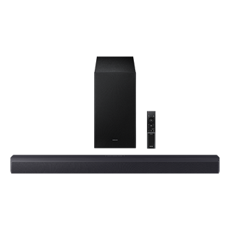 B-series Soundbar HW-B450F 2.1 ch Subwoofer (2025) Set-remote Black 