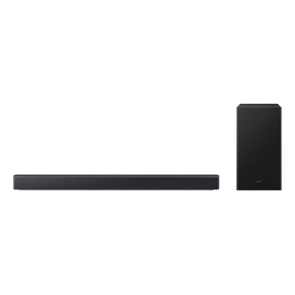 B-series Soundbar HW-B450F 2.1 ch Subwoofer (2025) Front Black 
