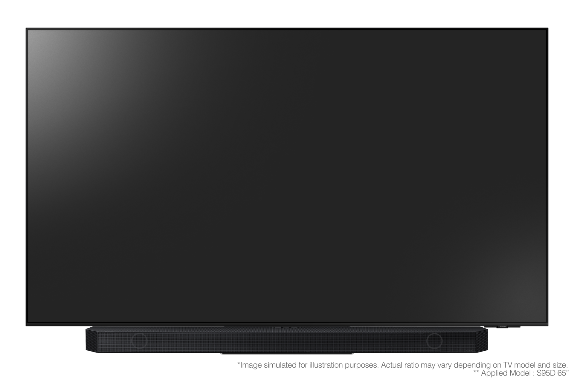 with-tv-front Black