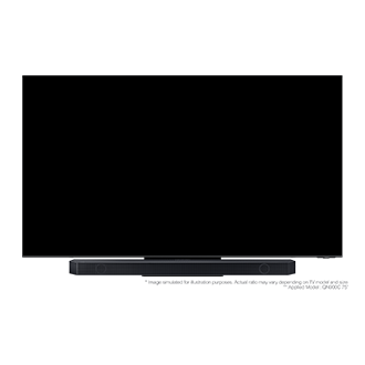 with-tv-front Black
