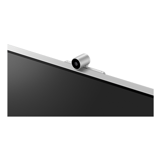 27" ViewFinity S9 S90PC Webcam-Detail Light Gray 