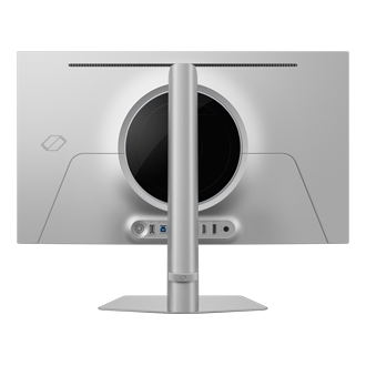 27" Odyssey OLED G6 G60SF QHD 500Hz Gaming Monitor Back Silver 