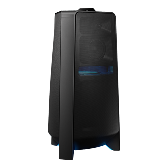 MX-T70 1500W Sound Tower L-Perspective1 Black 