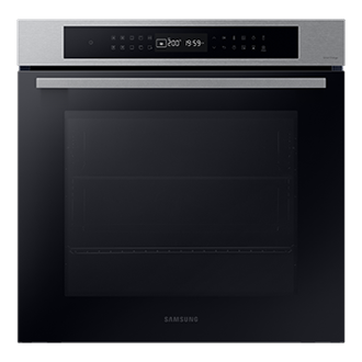 Vista Frontal 70L, Hornos electrico Bespoke con Simple Steam Negro