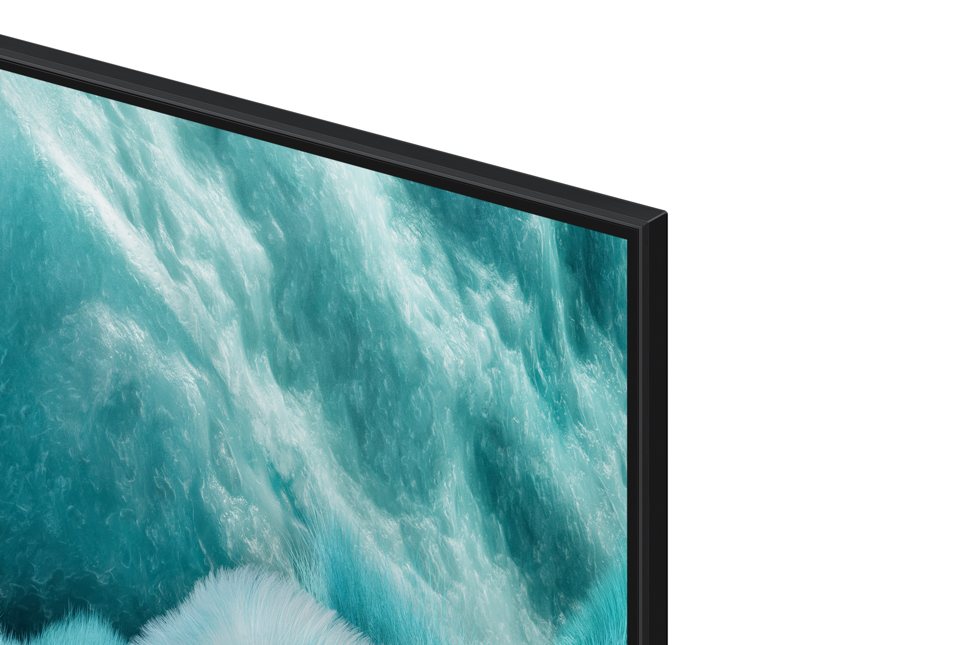 {size}" QLED Q7F 4K Samsung Vision AI Smart TV (2025) Detail Black 