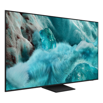 {size}" QLED Q7F 4K Samsung Vision AI Smart TV (2025) L-Perspective Black 