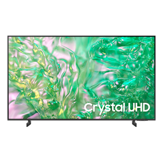 Vista Frontal Smart TV Samsung Crystal UHD 4K Tizen OS (2024)