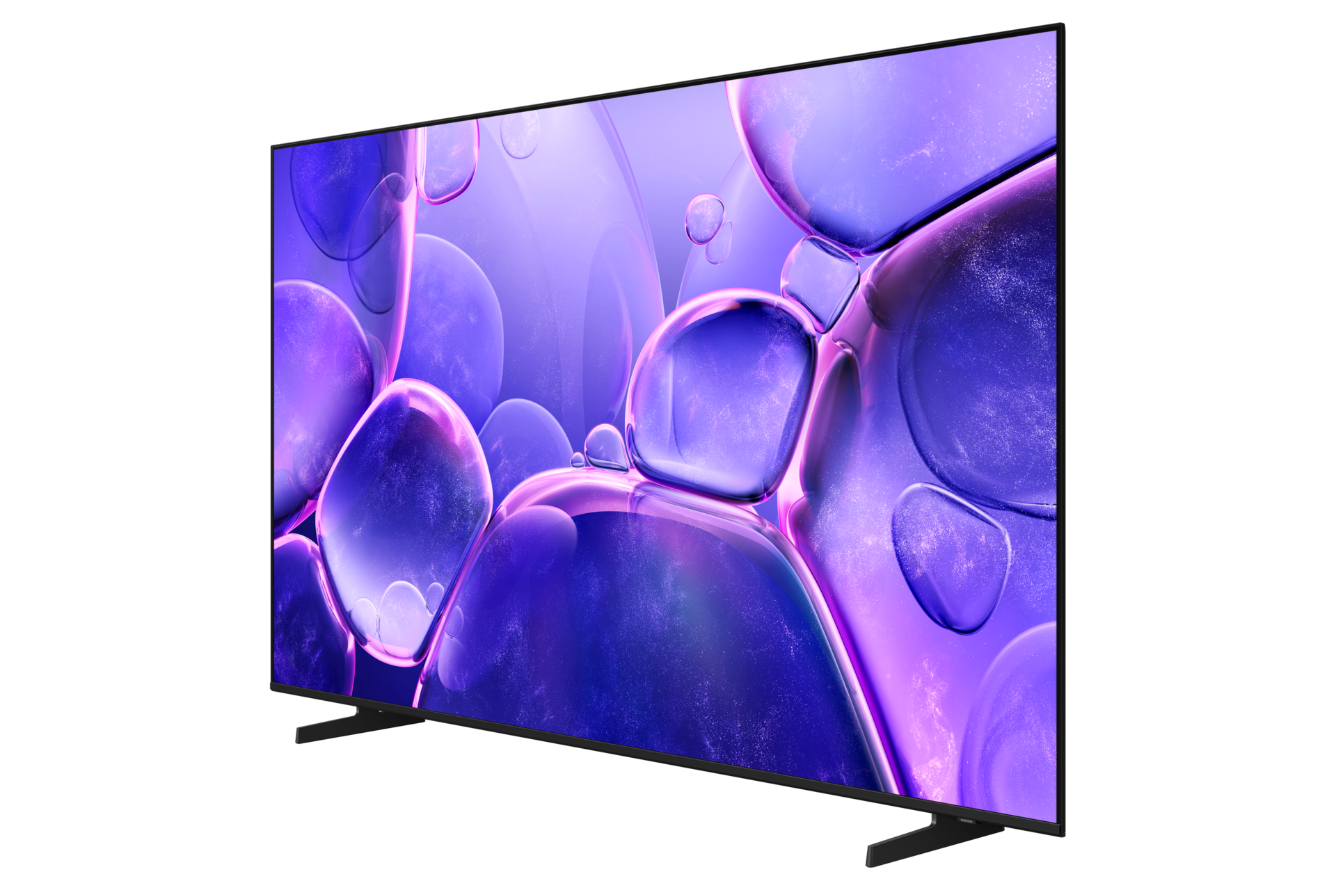 {inch}" Crystal UHD U8000F 4K Smart TV (2025) R-Perspective Black 