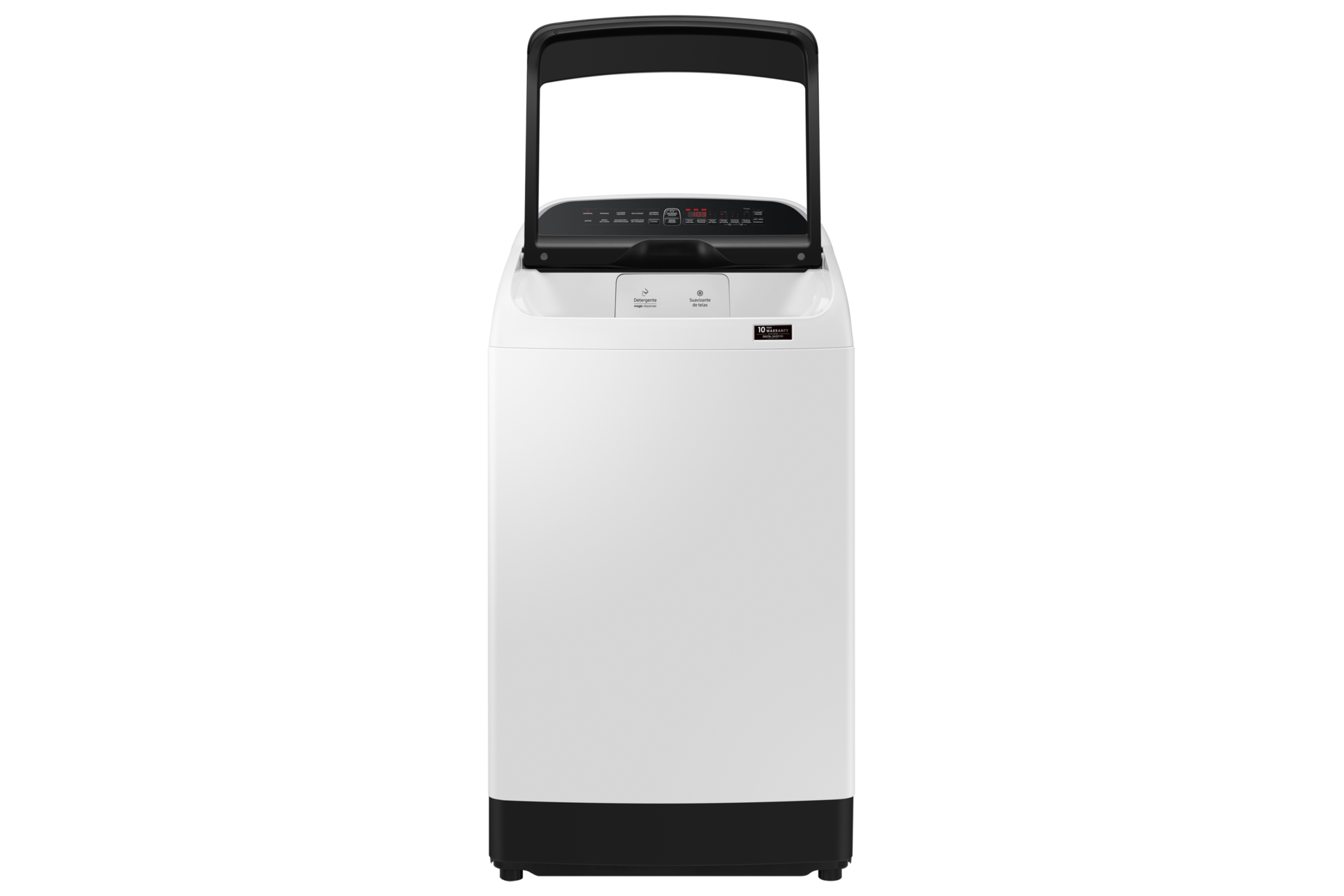 Lavarropas 19kg de Carga Frontal con Tecnología Wobble y Digital Inverter White Front Open