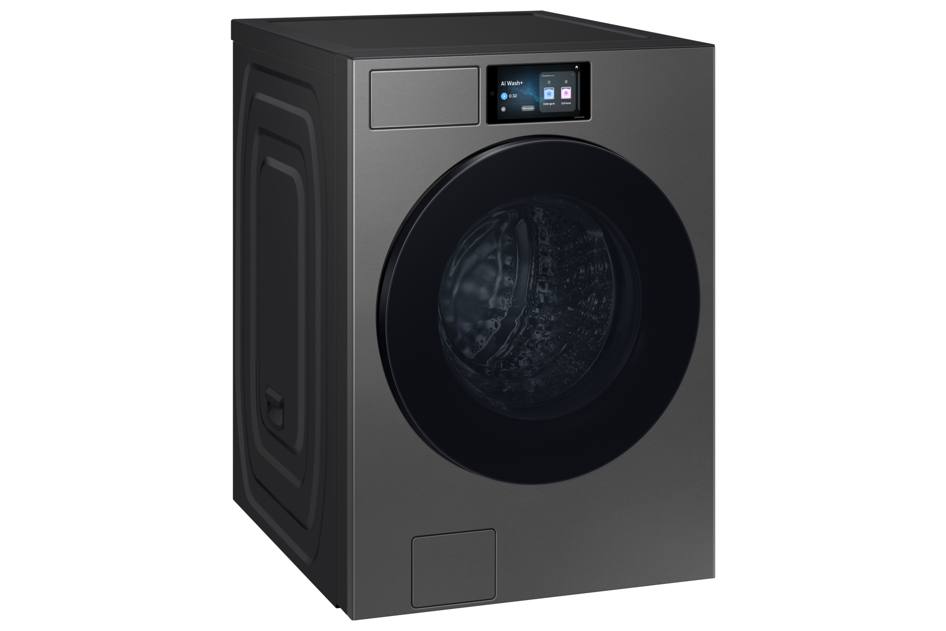 Bespoke AI Laundry (Washer) with AI Home L-Perspective Gray 