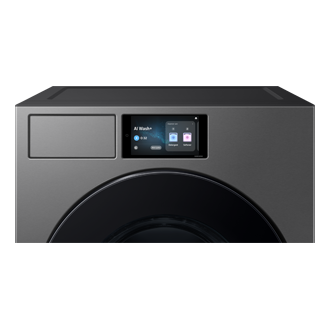 Bespoke AI Laundry (Washer) with AI Home Detail Gray 