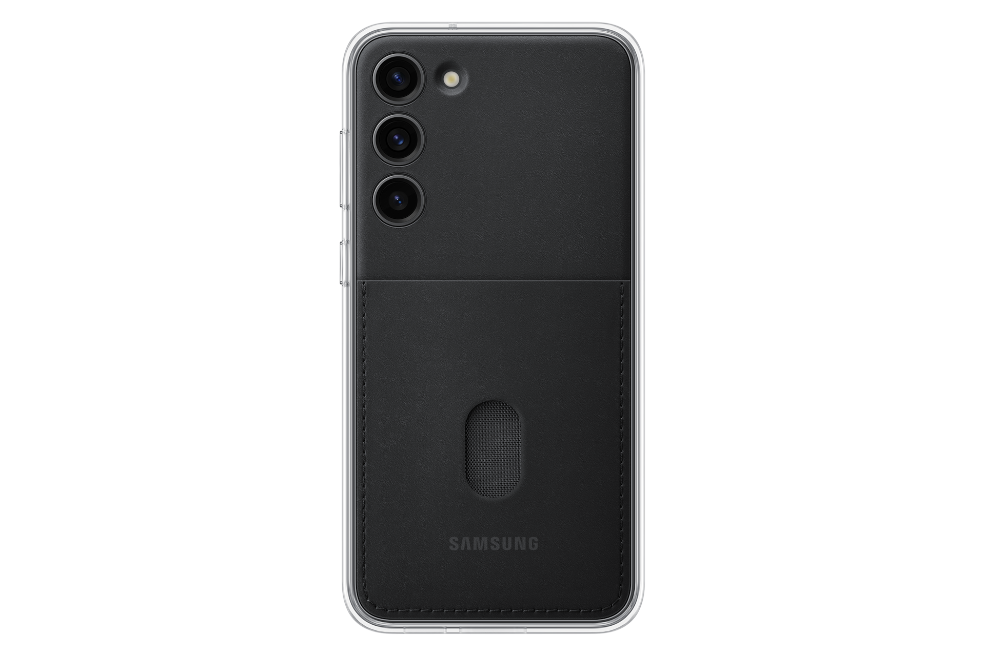 Samsung Husa Telefon Galaxy S23+, Spate Interschimbabil, Black