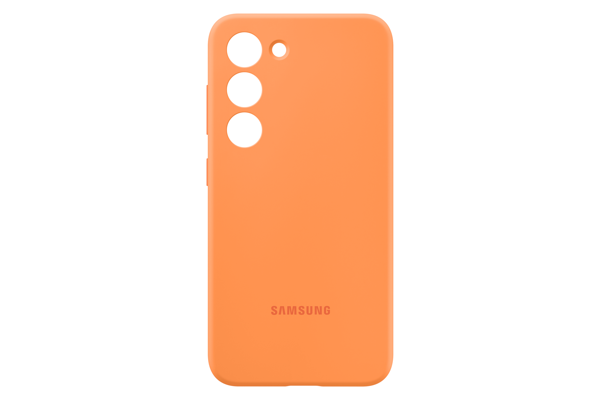Samsung Husa De Silicon Pentru Telefon Galaxy S23, Orange