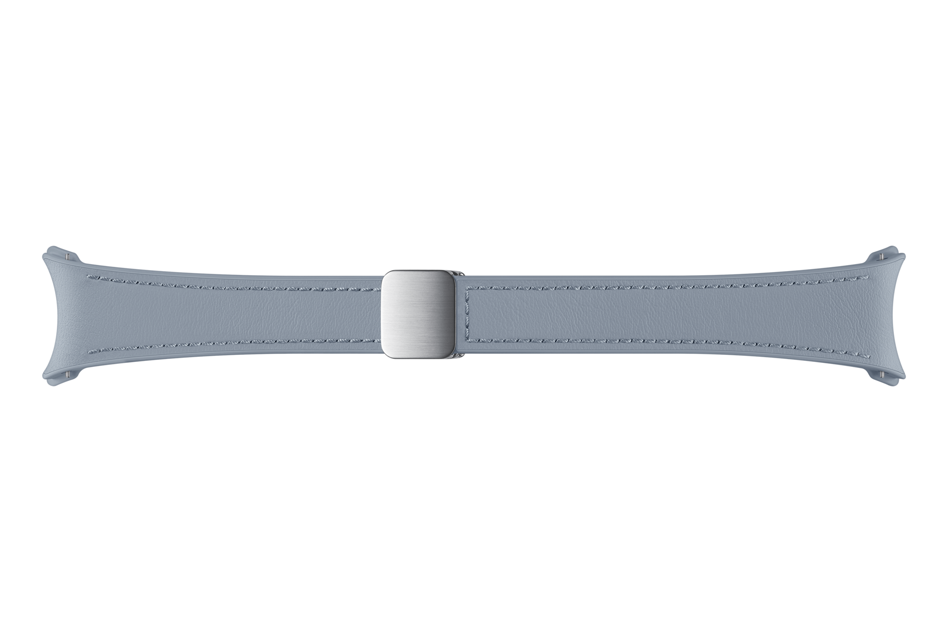 Samsung Curea D-buckel Hybrid Slim Din Piele Ecologica Pentru Galaxy Watch6/classic, Galaxy Watch5/pro, Marime S/m, Blue