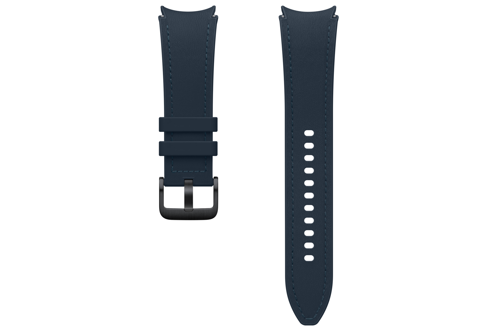 Samsung Curea Hybrid Din Piele Ecologica Pentru Galaxy Watch6/classic, Galaxy Watch5/pro, Marime M/l, Indigo