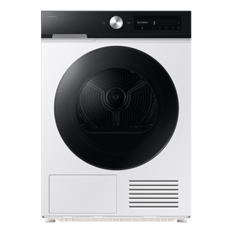 Uscător Bespoke AI DV90DB7845GEU4, 9 kg, Clasa A, Pompă de căldură, WiFi SmartThings Front White 