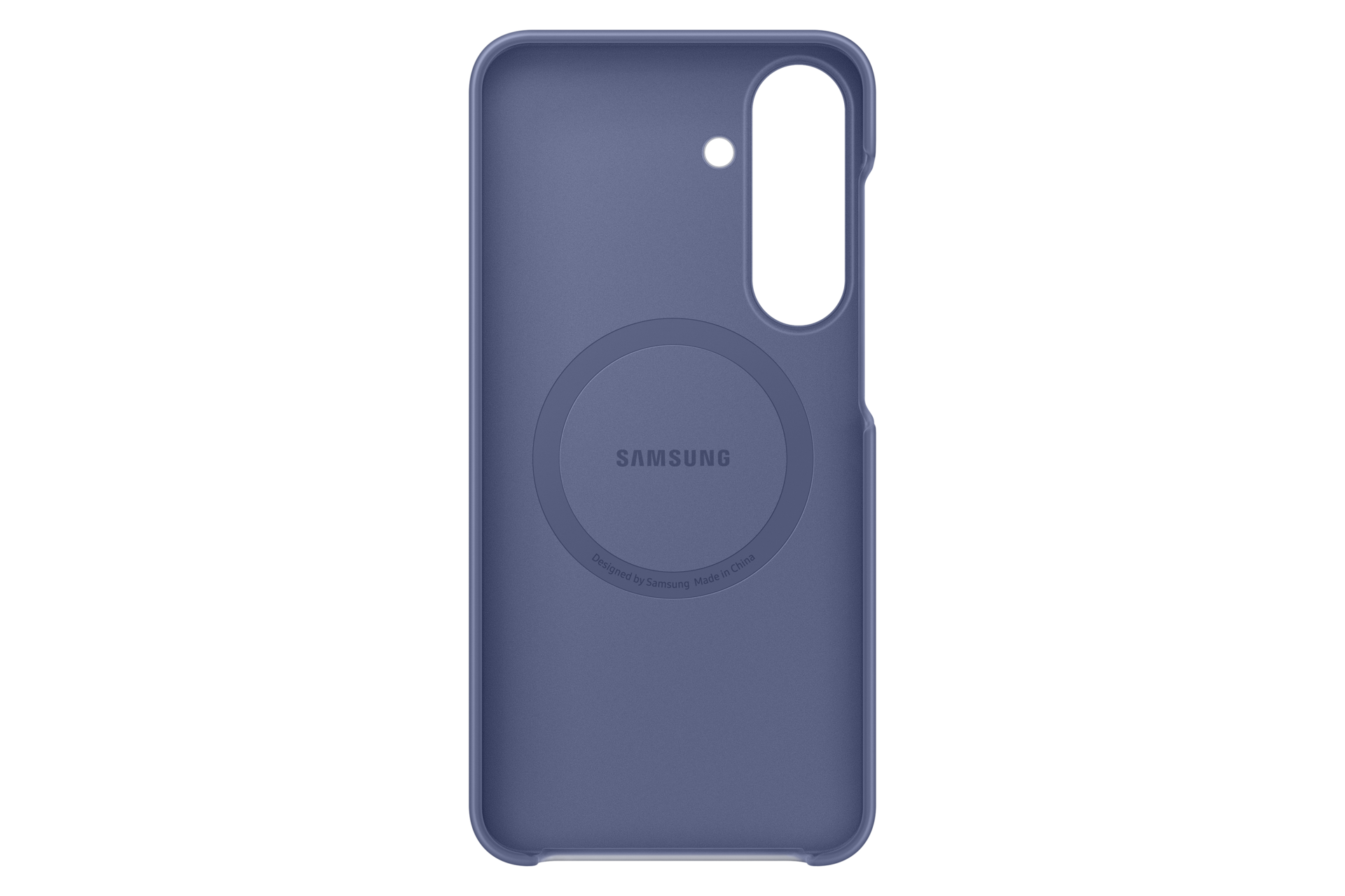 Galaxy S26 FE Silicone Magnet Case Back2 Blue Violet 