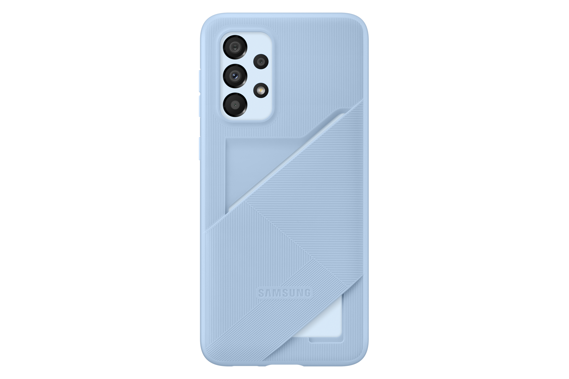 Samsung Husa Cu Suport Card Pentru Galaxy A33 5g, Arctic Blue